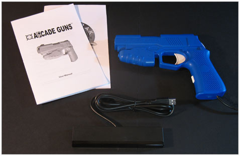 Starter Arcade Guns� PC Light Gun Kit (Blue)